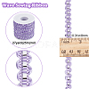 25M Metallic Yarn Lace Ribbons OCOR-GF0003-09I-2
