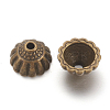 Tibetan Style Alloy Bead Caps MLF9305Y-NF-2
