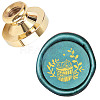 Wax Seal Brass Stamp Head AJEW-WH0209-054-1