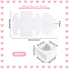 Square Kraft Paper Muffin Storage Gift Boxes CON-WH0095-95A-2