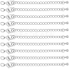 20Pcs Long-Lasting Plated Brass Chain Extender KK-BBC0023-26P-7