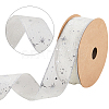20 Yards Polyester Printed Grosgrain Ribbon OCOR-WH20005-32B-01-5