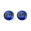Diamond Shaped Cubic Zirconia Pointed Back Cabochons ZIRC-R004-8mm-06-3