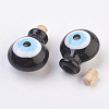 Handmade Lampwork Perfume Bottle Pendants LAMP-P044-H04-2