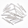 Electroplate Glass Bugle Beads SEED-S043-02B-02-2