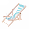 Miniature Foldable Wooden Beach Lounge Chair Display Decorations MIMO-PW0001-061A-03-1