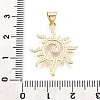 Brass Pendants KK-N268-96G-3