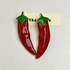 Alloy Enamel Stud Earrings EJEW-F387-01G-2
