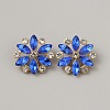 Flower Sew on Rhinestone FIND-WH0152-558KCG-01-1
