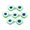Handmade Polymer Clay Beads CLAY-T019-08B-2
