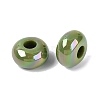 Opaque Acrylic European Beads OACR-E033-19O-2