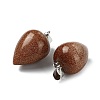 Synthetic Goldstone Pendants GG-K002-13X-2