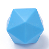 Food Grade Eco-Friendly Silicone Focal Beads SIL-T048-14mm-07-1