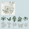 Flower Picture Stickers DIY-U003-02C-1