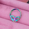 316L Stainless Steel Hoop Nose Rings WGEE114-36-1