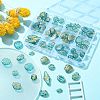12 Styles Plating Acrylic Beads FIND-YW0003-05-5