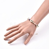 (Jewelry Parties Factory Sale)Nylon Thread Cord Braided Bead Bracelets BJEW-JB05074-05-4
