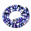 Handmade Polymer Clay Beads Strands CLAY-N008-010-H48-3