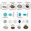 SUNNYCLUE DIY Mixed Gemstone Finger Ring Making Kits DIY-SC0017-69-2