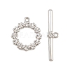 Brass Toggle Clasps KK-G548-34B-P-2