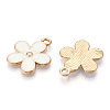 Alloy Enamel Pendants PALLOY-S133-014-3