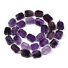 Natural Amethyst Beads Strands G-T138-06-3