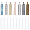 DIY Blank Dome Rectangle Pendant Kits DIY-SP0001-97-1