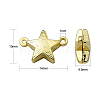 10 Sets 2 Colors Alloy Magnetic Clasps PALLOY-CJ0002-35-2