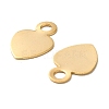 Brass Charms KK-F907-01D-G-2