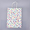 Triangle Pattern Party Present Gift Paper Bags DIY-I030-01A-3