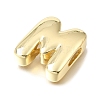 Brass Slide Charms KK-E802-33G-M-2