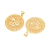 Brass Pendants KK-D232-17G-01-2