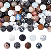8 Strands 8 Style Natural & Synthetic Gemstone Beads Strands G-OC0002-09-4