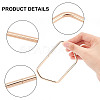 6Pcs 3 Colors Iron Bag Handles FIND-WR0005-57-4