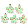 Alloy Enamel Pendants LS-ENAM-R058-01D-1