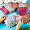 20Pcs 4 Colors Double-faced Laser Bubble Packaging Bags AJEW-TA0001-87-7