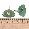 Natural Green Aventurine Pendants GG-CBA5B00-01G-02-3