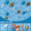 20Pcs 20 Styles Handmade Blown Glass Globe Beads GLAA-GO0001-09A-3