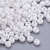 Baking Paint 8/0 Glass Seed Beads SEED-Q025-3mm-L32-2