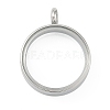 304 Stainless Stee Locket Pendants STAS-S132-16P-03-1