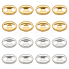 ARRICRAFT 16Pcs 2 Colors Vacuum Plating Non-magnetic Synthetic Hematite Connector Charms G-AR0004-77-1