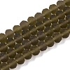 Transparent Glass Beads Strands EGLA-A044-T8mm-MD16-1