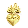 Alloy Rhinestone Settings Pendant PALLOY-H132-02G-06-1