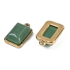 Natural Green Aventurine Pendants STAS-K291-04G-05-2
