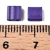 2-Hole Baking Paint Glass Seed Beads SEED-S023-17C-13-4