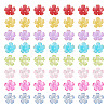 120Pcs 2 Styles Acrylic Bead Caps OACR-TA0004-70-1