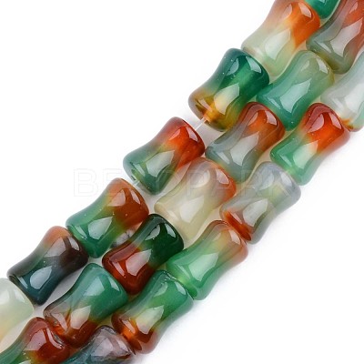 Natural Agate Beads Strands G-S359-123-1