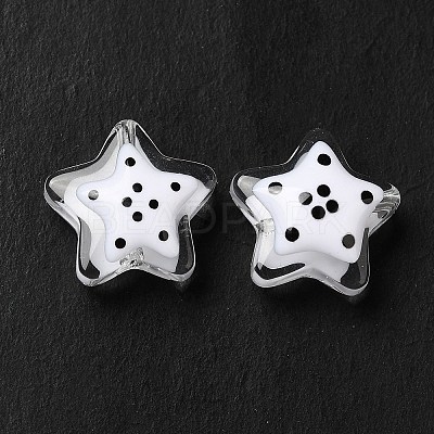 Transparent Glass Beads LAMP-M011-05C-1