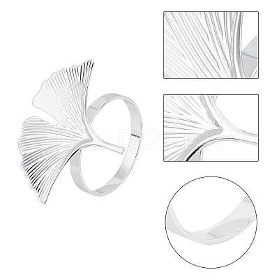 10 Pcs 5 Styles Alloy Napkin Rings AJEW-GF0002-72P-1