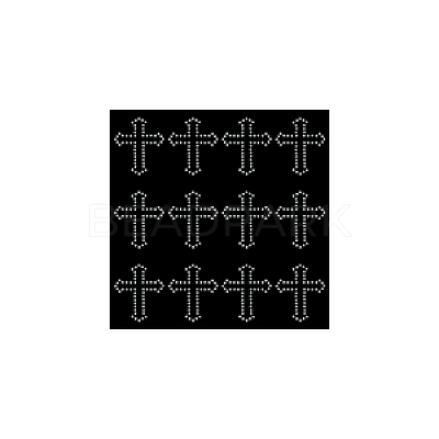Glass Hotfix Crystal Rhinestone DIY-WH0349-327A-1
